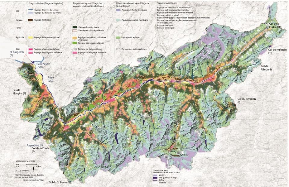 Conception paysage Valais